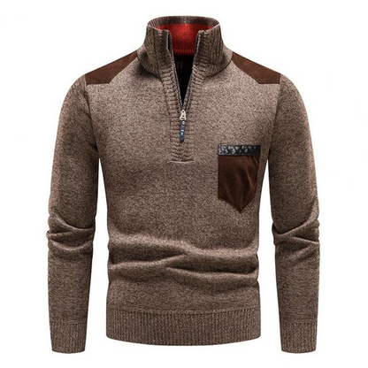 Wärmer Winterpullover für Herren