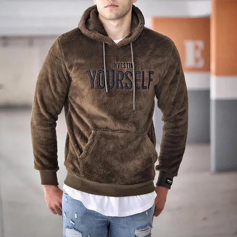 Oliver - Plüsch-Hoodie Herren Soft