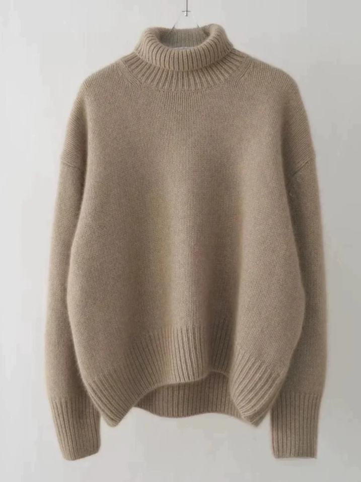 Ridan - Einfacher Rollkragen Pullover