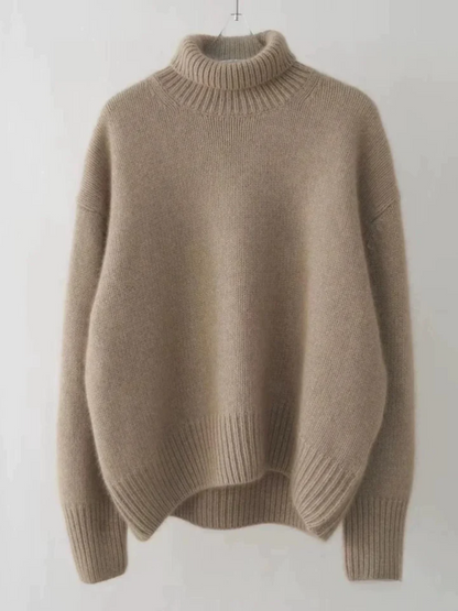 Ridan - Einfacher Rollkragen Pullover