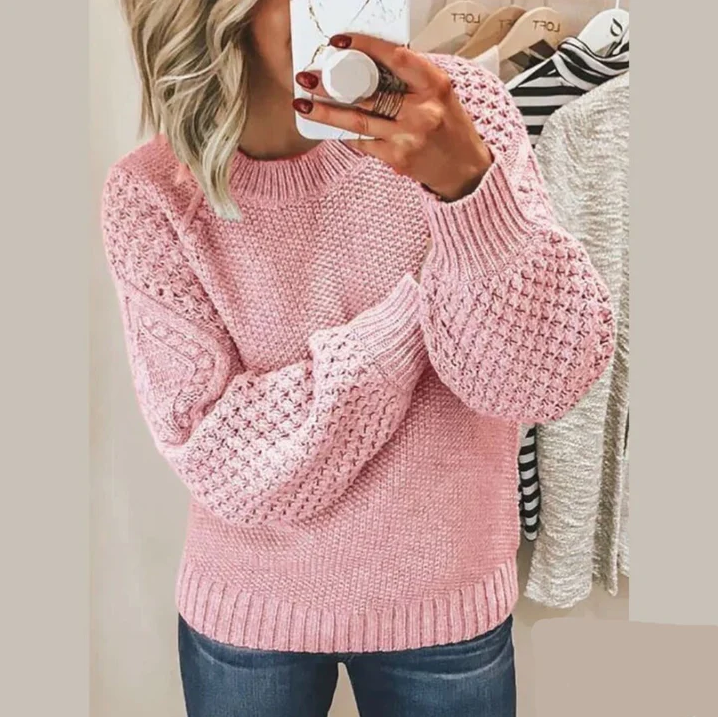 Weicher Frauenpullover Soft Strick