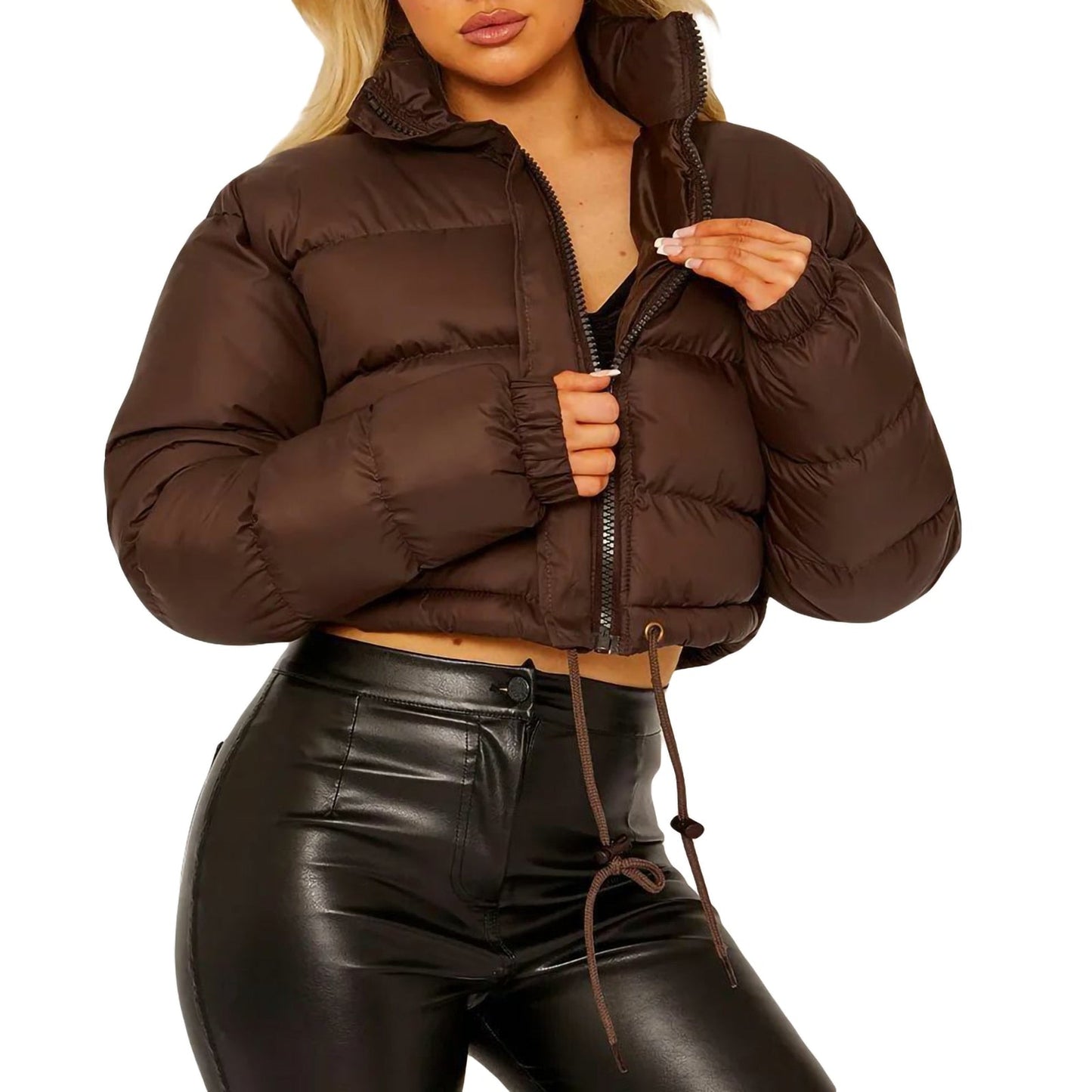 Nataliea - Wattierte Winterjacke Damen Warm