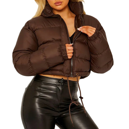 Warme Winterjacke Damen Gepolstert