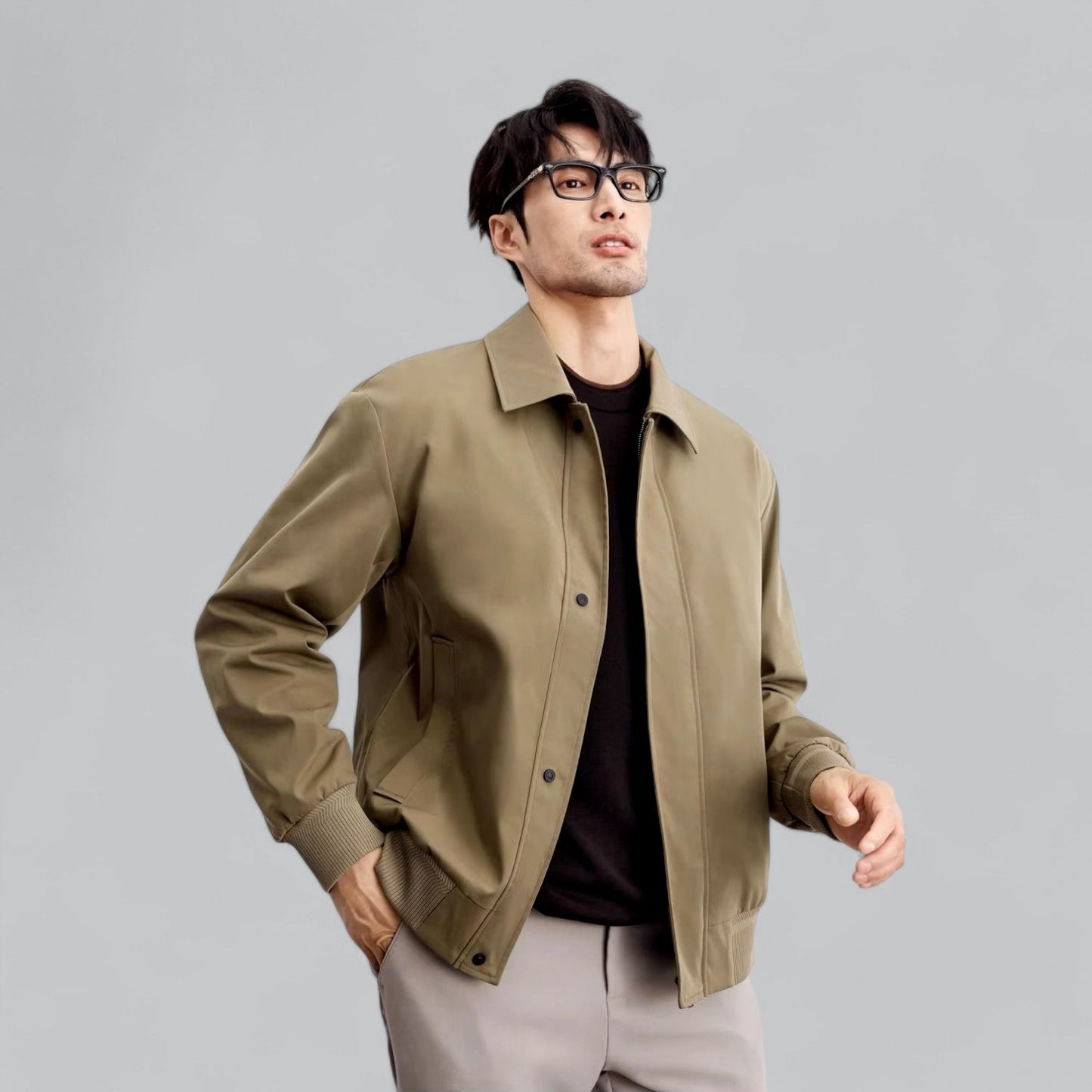 Herren Businessjacke Elegant Slim Fit