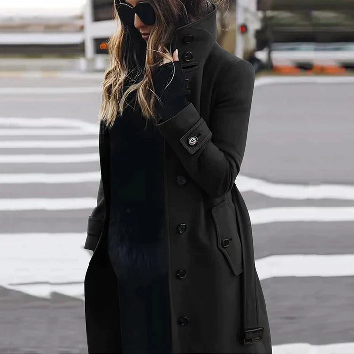 Eleganter Damen-Trenchcoat Herbst Modell