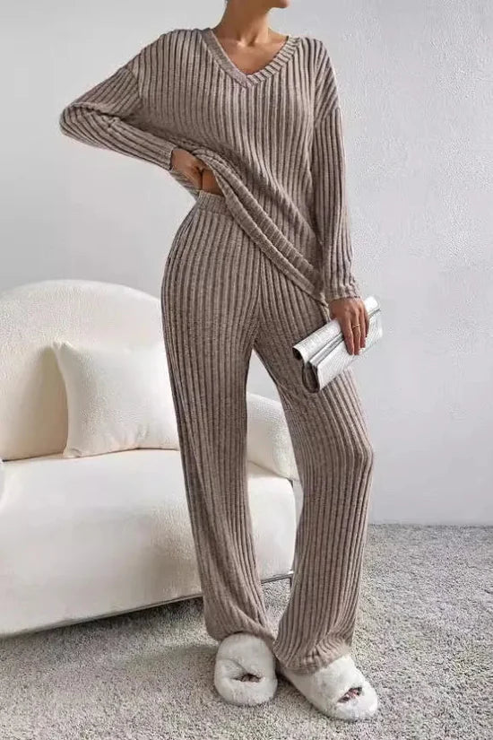 Damen Lounge Set 2-teilig Baumwolle