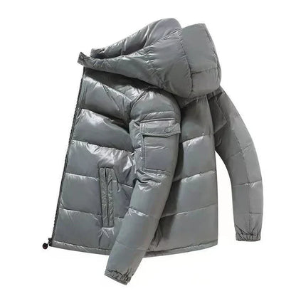 Herren Winterjacke Warm Puffer