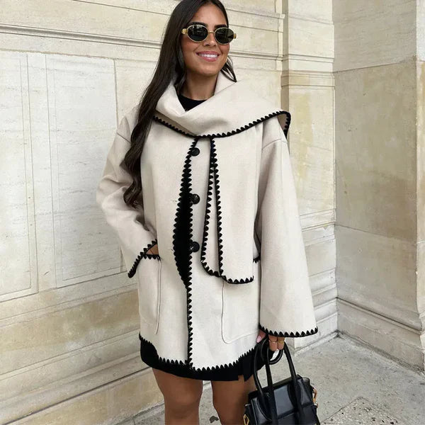 Stylische Frauen Winterjacke Modern