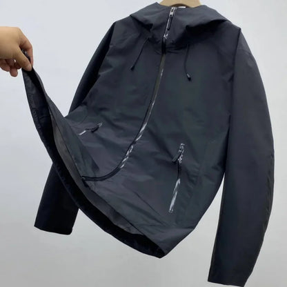 Herren Outdoor Jacke Leicht Wasserdicht Winddicht