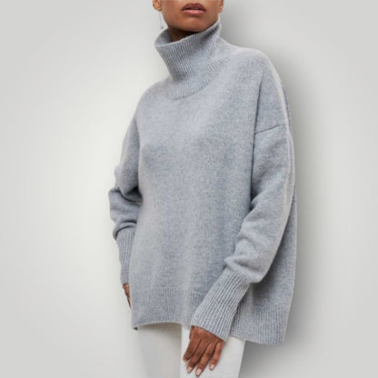 Damen Strickpullover Übergröße Warm