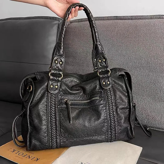 Schwarze Schulranzen Tasche Für Mädchen - IdealeKleiden