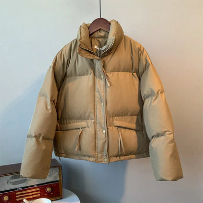 Winterjacke Damen Lässig Oversized