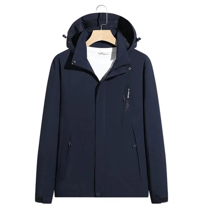 Herren Winterjacke Gefüttert Warm Isoliert Kapuze