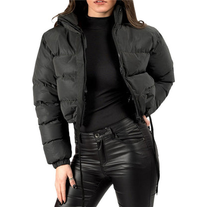 Warme Winterjacke Damen Gepolstert