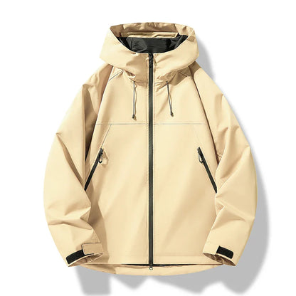 Herren Outdoor Jacke Wasserdicht Winddicht