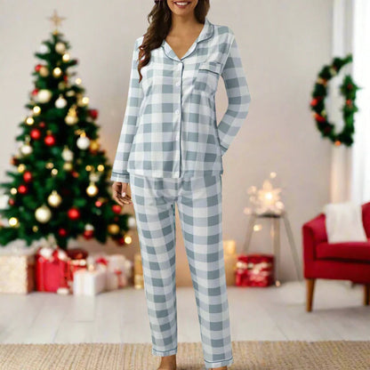 Weihnachtspyjamas Frauen Gemütlich