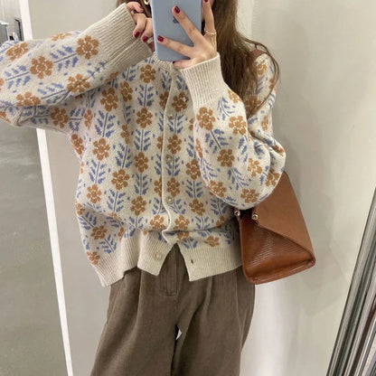Tageslicht Cardigan Pastell Farben
