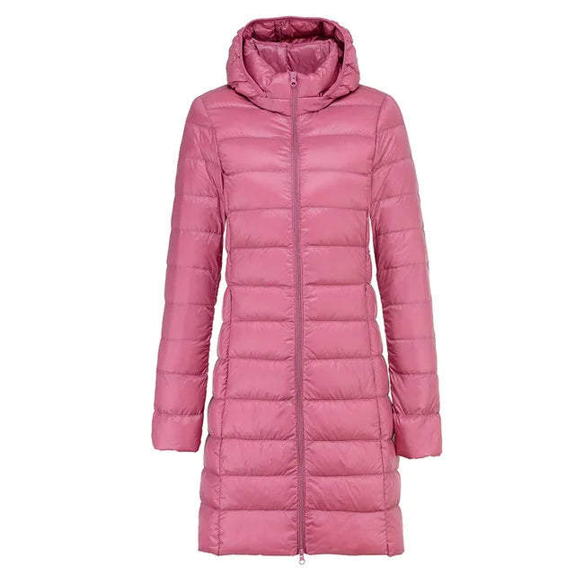 Stylische Winterjacke Warm Daunenfüllung