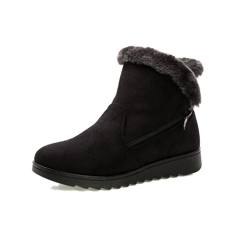 Warm gefütterte Winterstiefel Damen