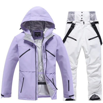 Unisex Skianzug 2-teilig Warm Funktionell