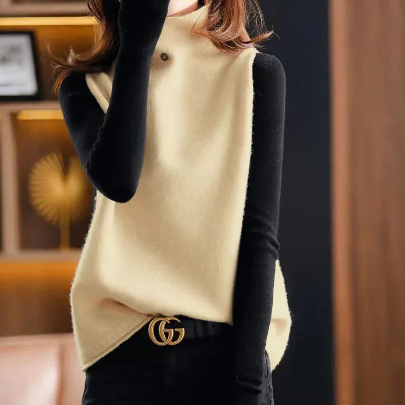 Hana - Oversized Rollkragen Pullover