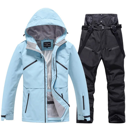 Unisex Skianzug Zweiteiler Warm