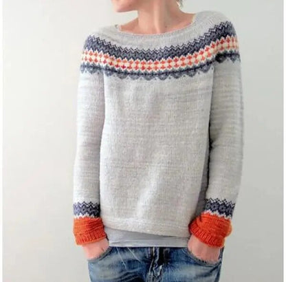 Retro Sweatshirt Stilvoll Komfortabel Damen