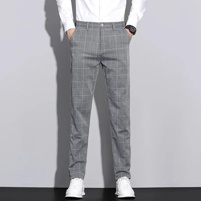 Herren-Hose Streifenmuster Moderner Look