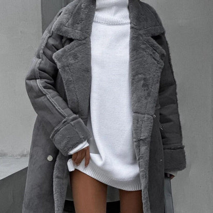 Stylische Manteljacke Damen