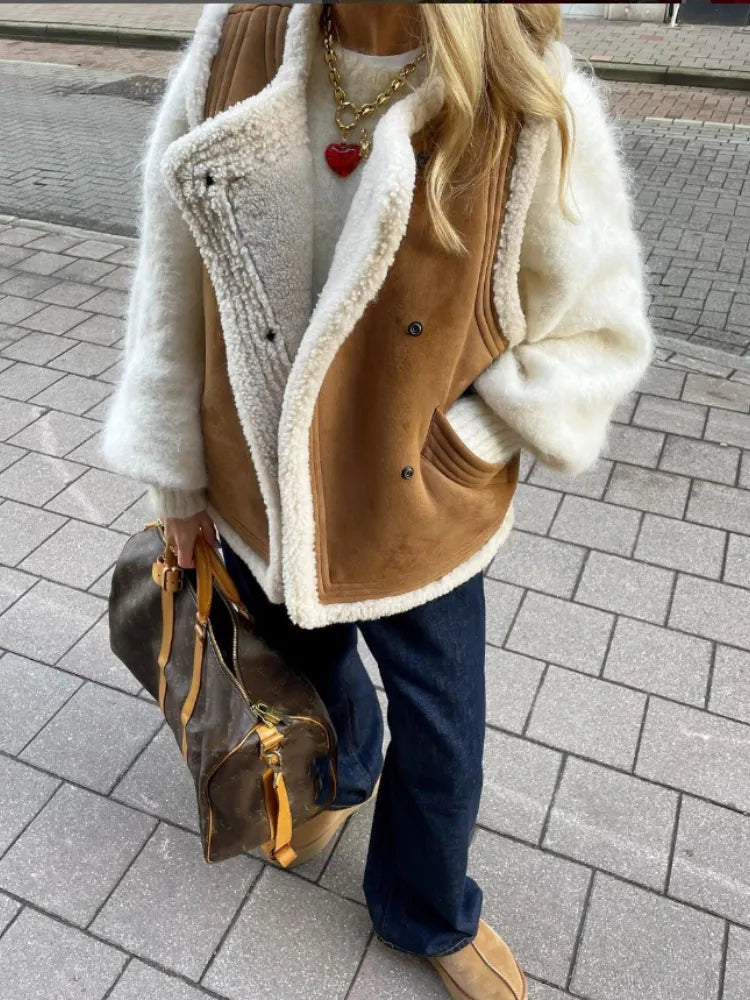 Lederweste Damen Elegant & Winterlich