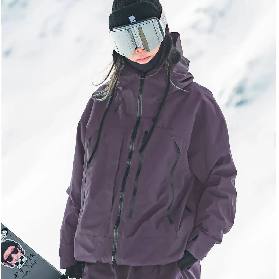 Wasserdichte Ski-Jacke Damen Winterjacke