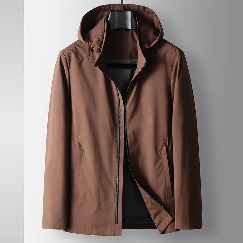 Herren-Jacke Kapuze Modern Sportlich