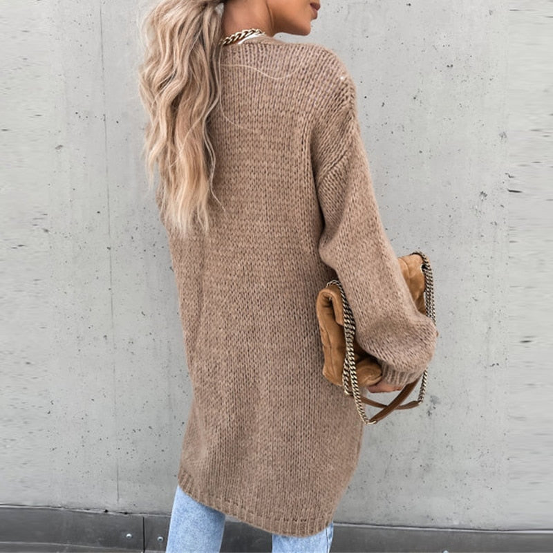Langes Damen-Vest Elegant Lang - IdealeKleiden
