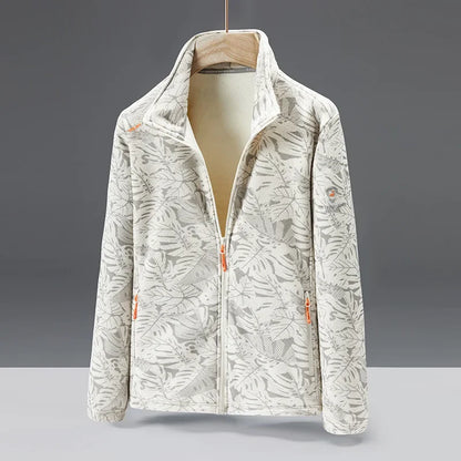 Weiche Fleecejacke mit Hoher Kragen und Reißverschluss
