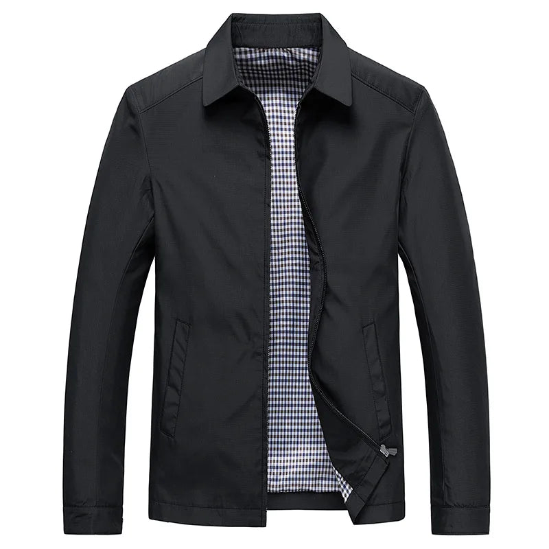 Leichte Herrenjacke Slim Fit