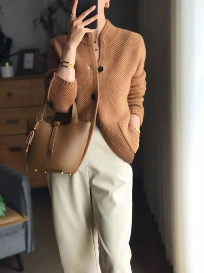 Damen Winterweste Warm Elegant
