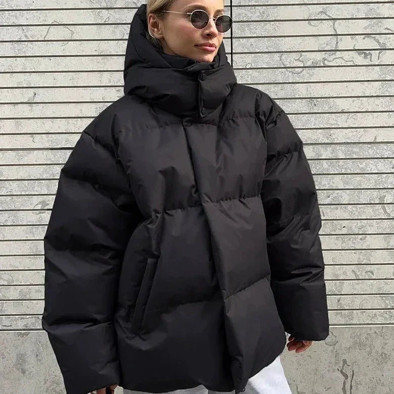 Elegante Monochrom Jacke Damen - IdealeKleiden