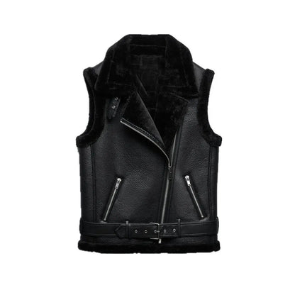 Leder Bodywarmer Damen Warm & Stilvoll