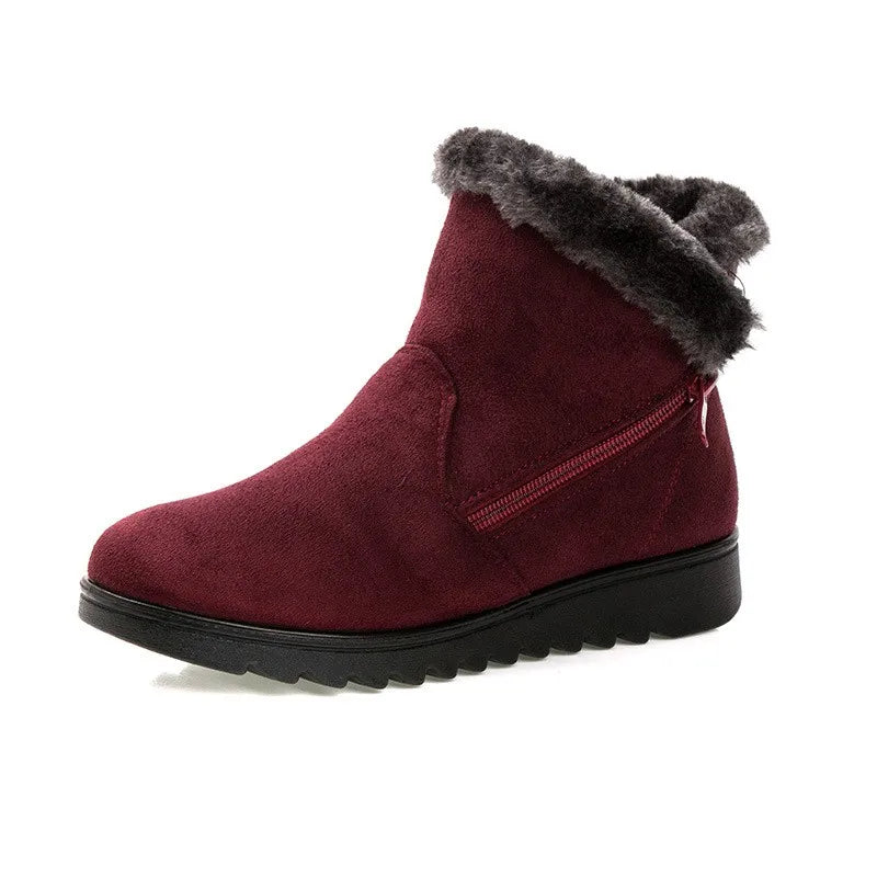 Warm gefütterte Winterstiefel Damen