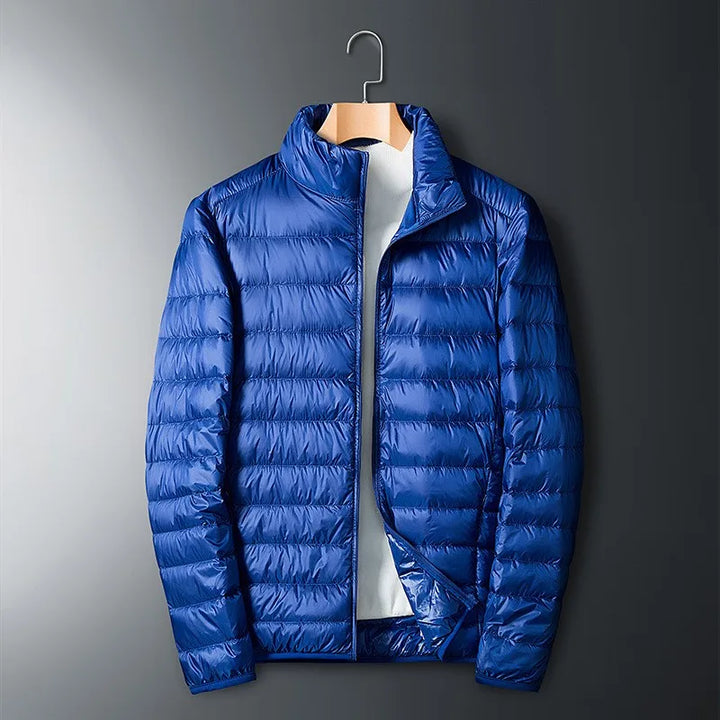 Herren Daunenjacke Warm Isoliert Stehkragen