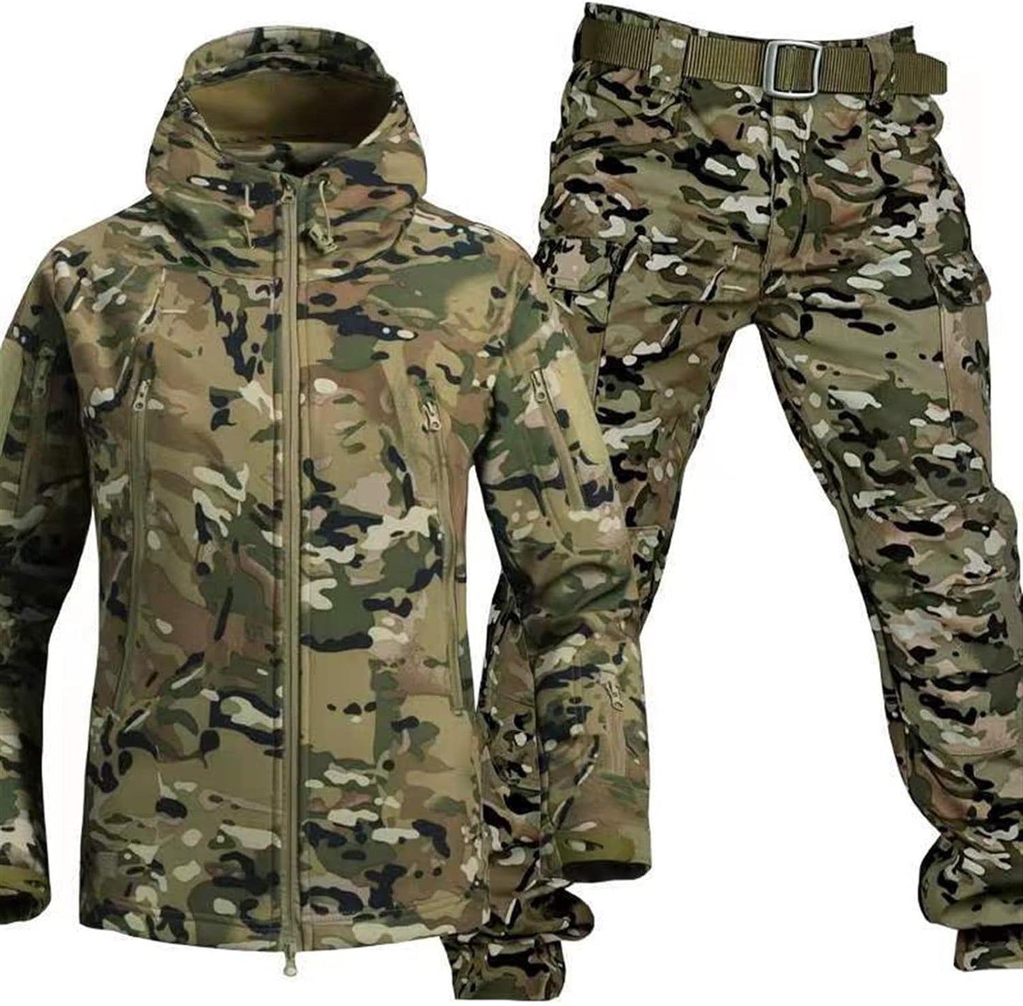Taktische Outdoor-Kombi - Jacke und Hose für Männer