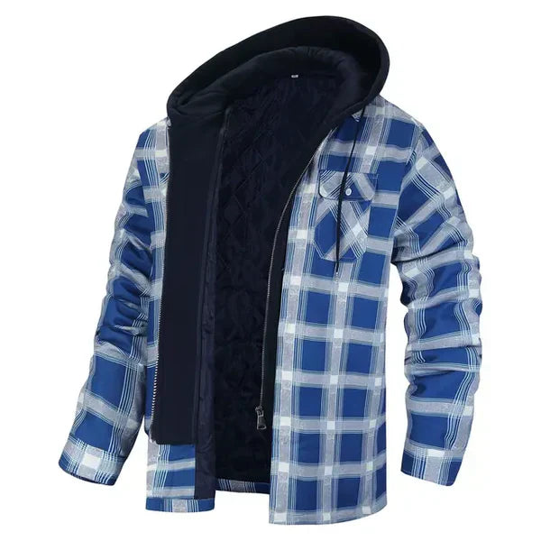 Weiche Karo Hemdjacke Casual Style