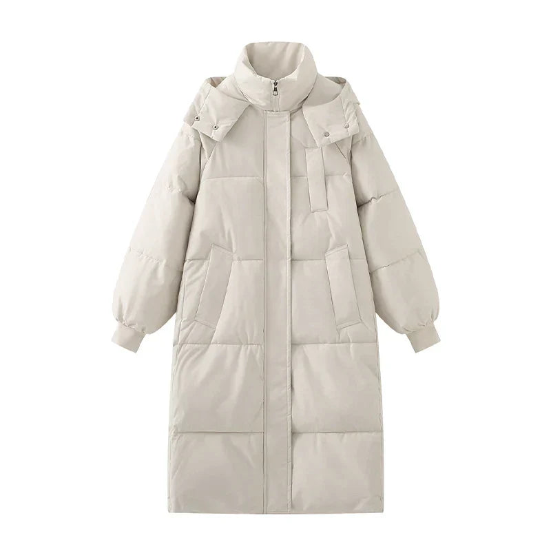 Große Damenparka Oversize Style