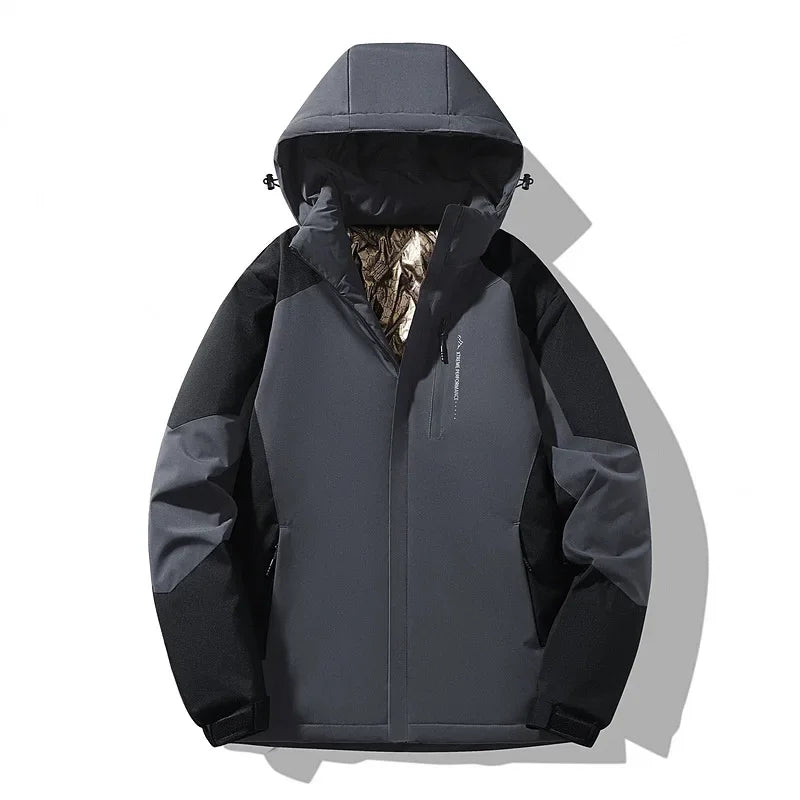 Frauen Skijacke Colorblock Warm Winter