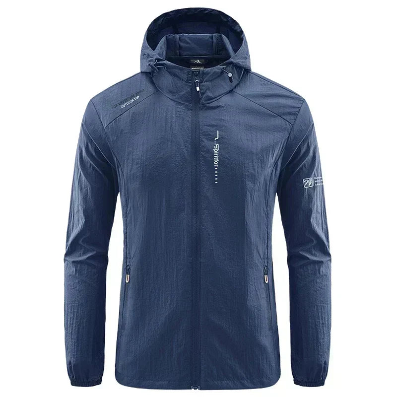 Stylische Regenjacke Herren Wasserdicht