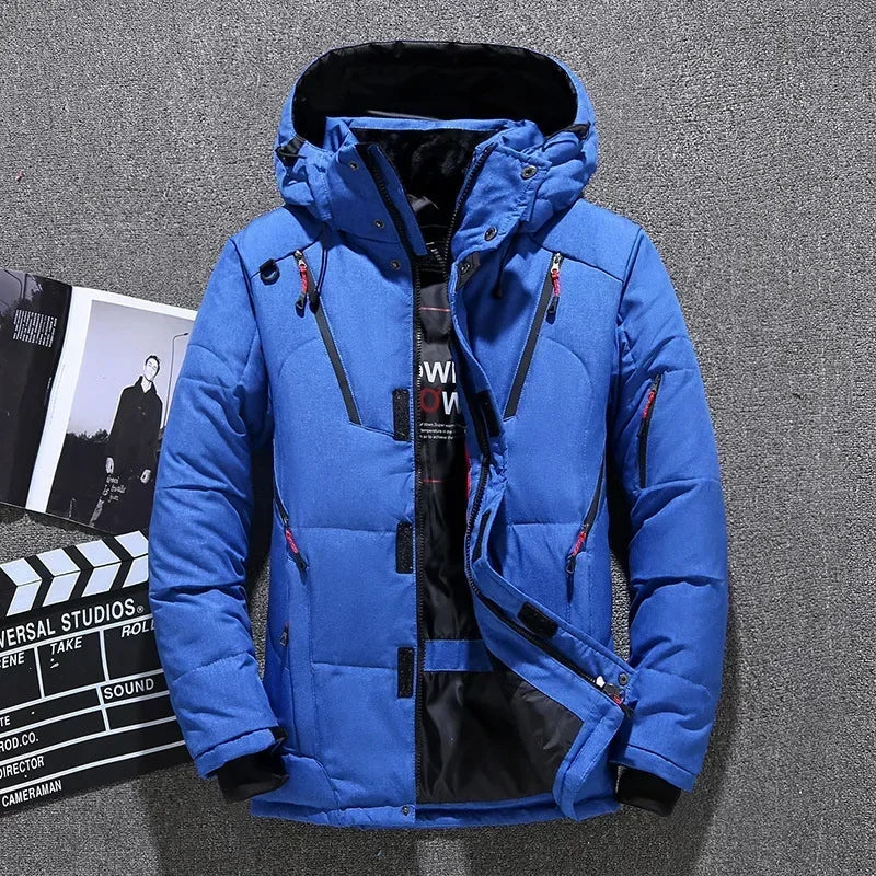 Warme Herren Winterjacke Modern