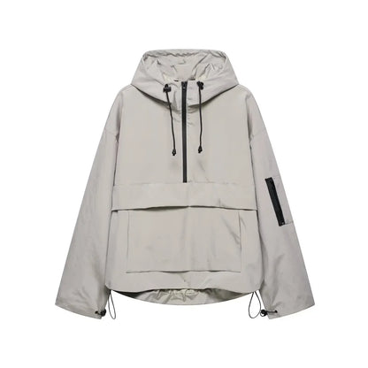 Damen Skijacke Elegante Kapuze Winterjacke