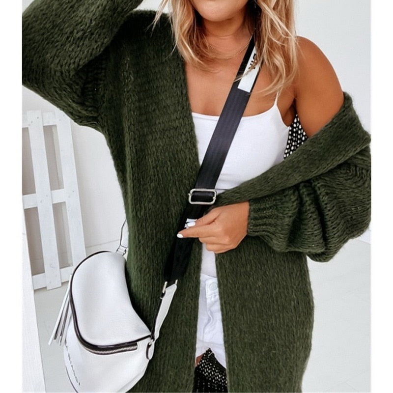 Damenschal Strickjacke Modern