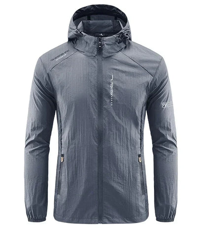 Stylische Regenjacke Herren Wasserdicht - IdealeKleiden