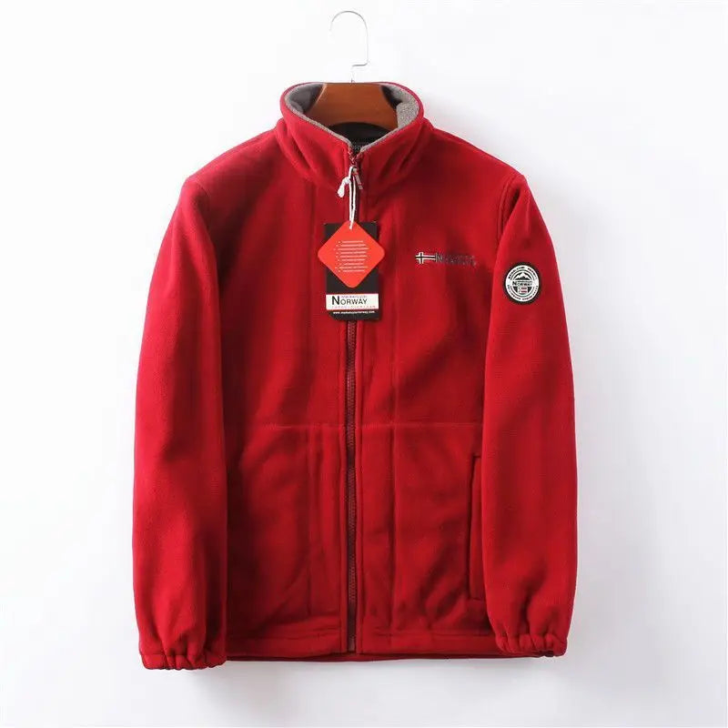 Herren Fleecejacke Warm und Stilvoll Winter